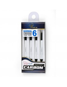 Fit Shaft Carbon normal spinning long weiss Nr.6