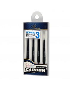 Fit Shaft Carbon normal spinning medium black no.3