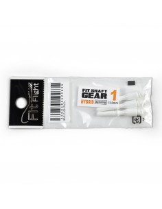 Fit Shaft hybrid spinning short white no.1