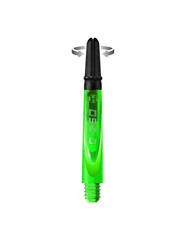 Carbon 360 Shaft medium green